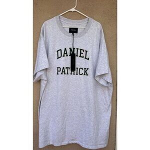 Daniel Patrick Shirt Men's 4XL Grey New Designer